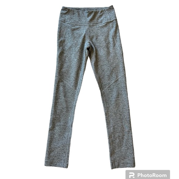 Outdoor voices light gray stretchy melange below the knee cropped legging XS - Picture 3 of 10